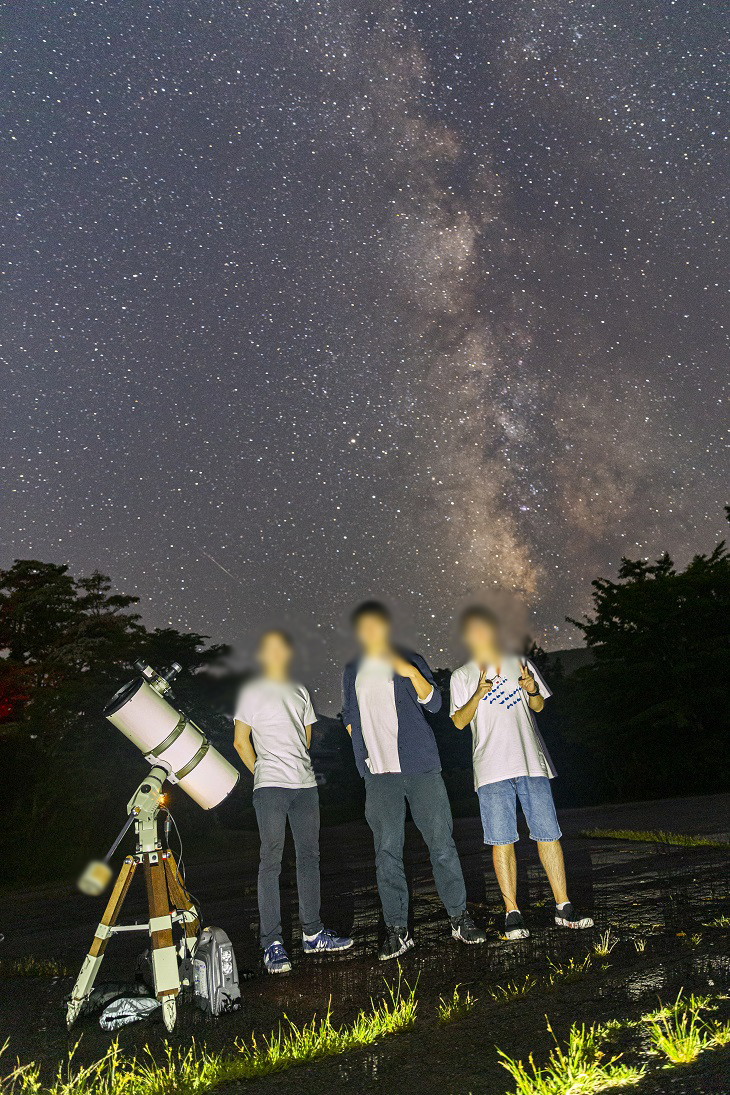 星空記念写真