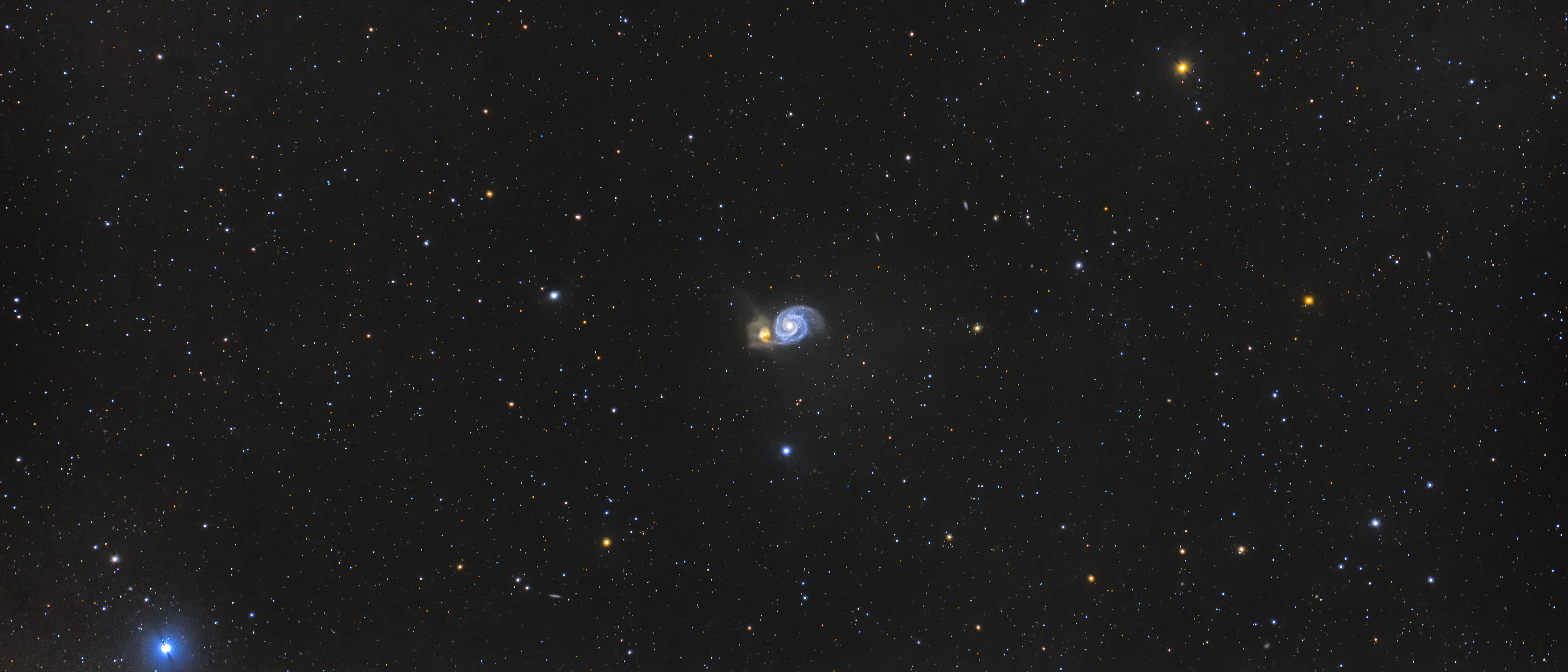 M51 子持ち銀河
