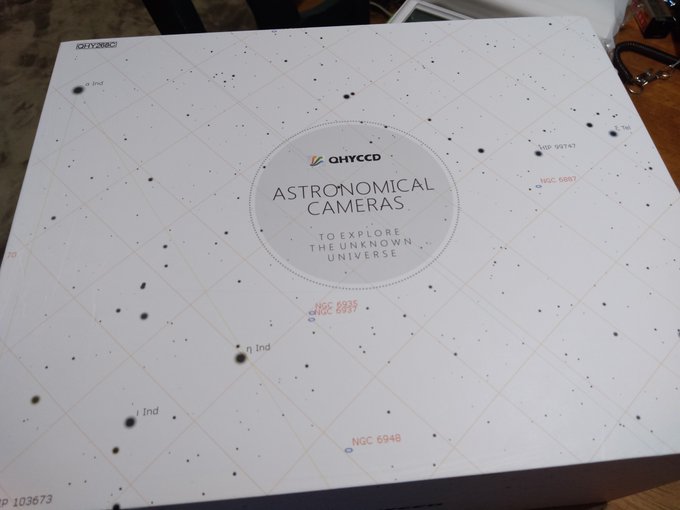 届いた冷却CMOS