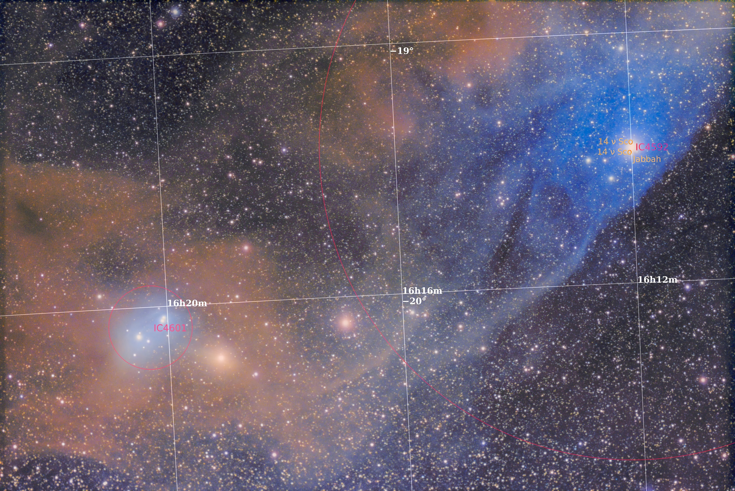 青い馬頭星雲