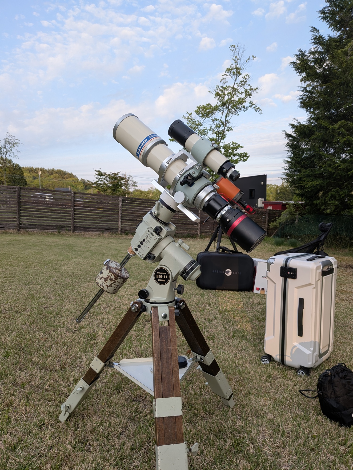 FSQ-80FC 組み上げ