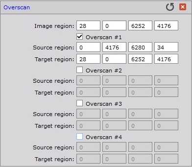 QHY268C Overscan 設定